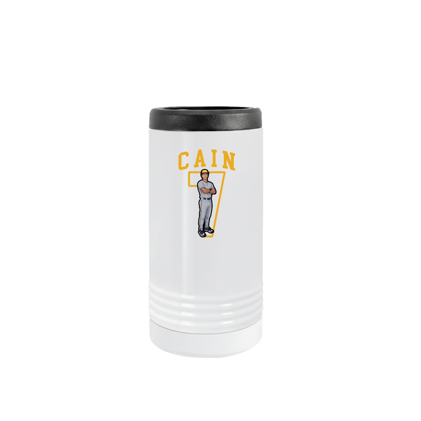 Slim Beverage Holder — Shirsey in White
