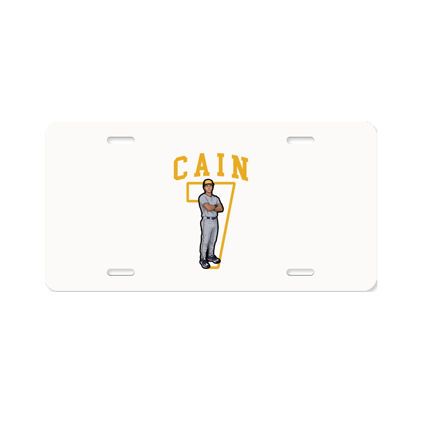 License Plate — Shirsey in Classic
