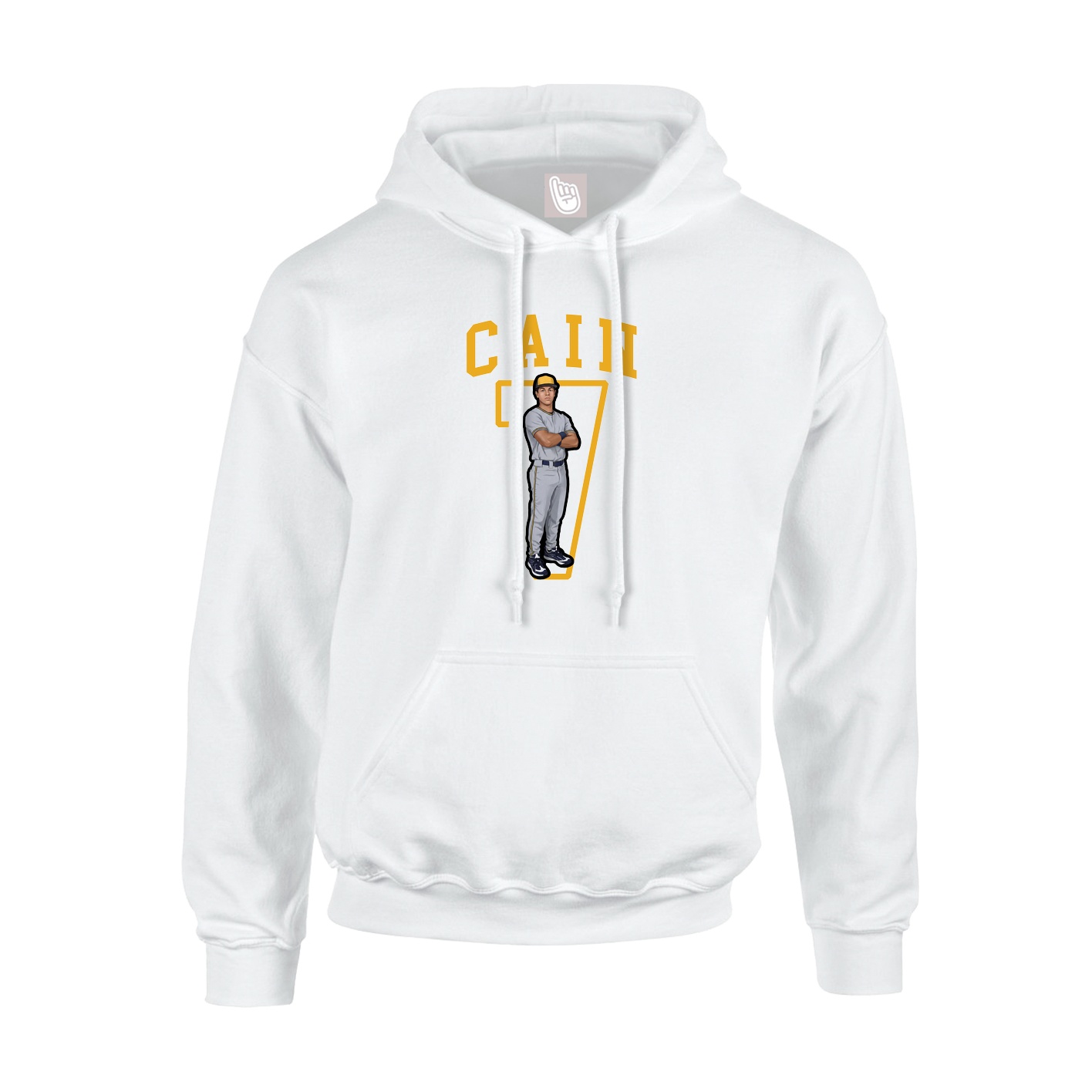 Youth Hoodie — Shirsey in White