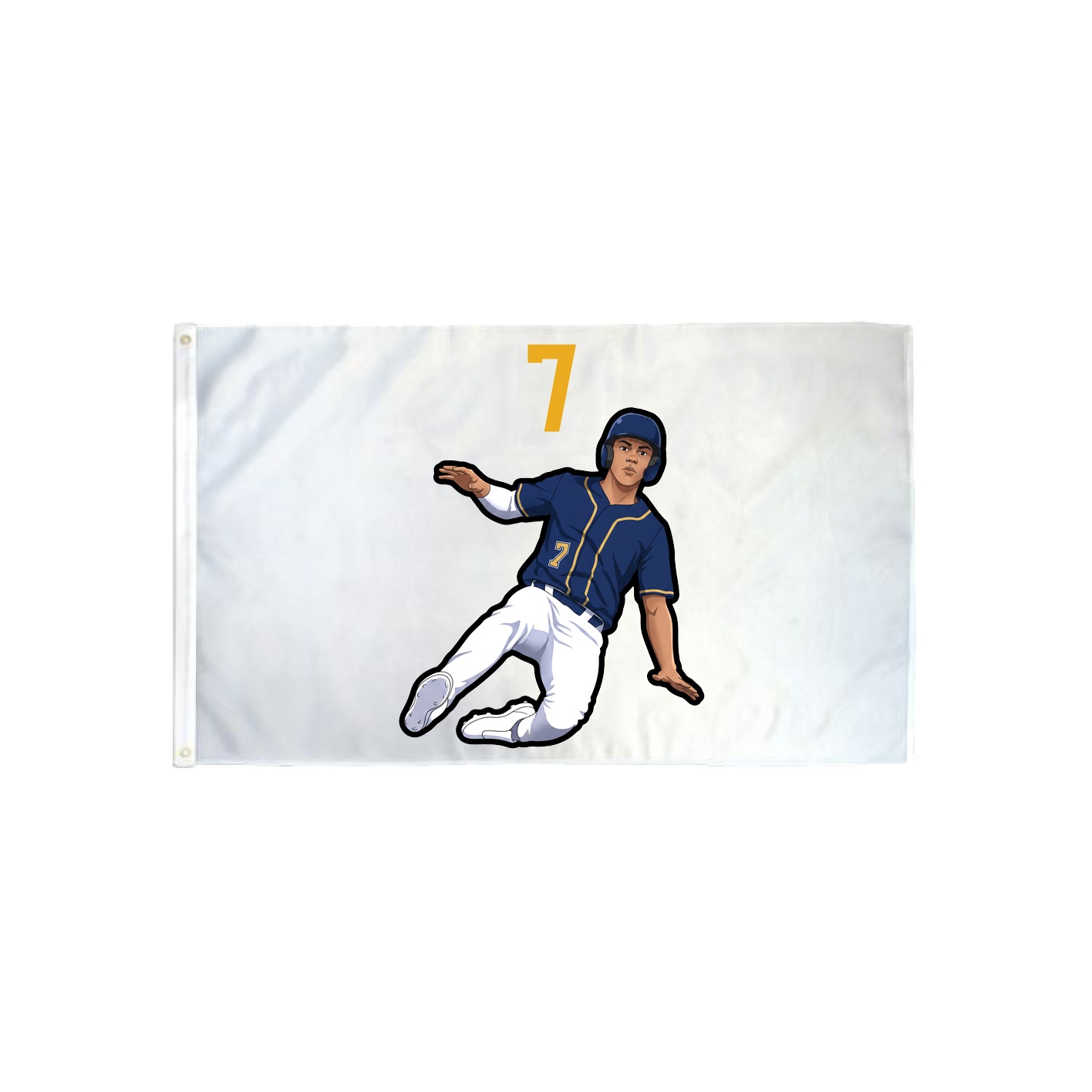 3x5 Flag — Number Top in Classic