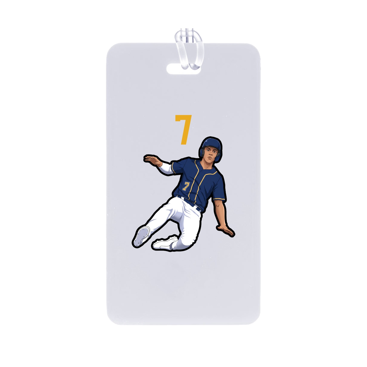 Bag Tag — Number Top in Classic