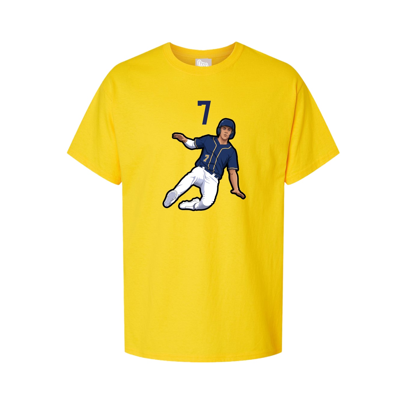 Tee — Number Top in Gold