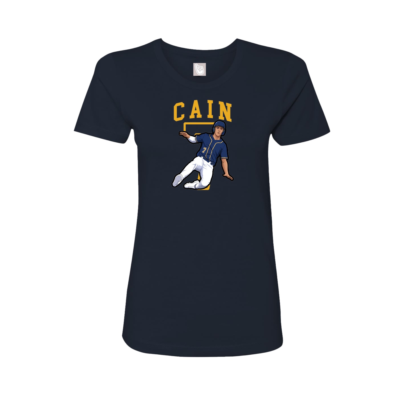 Fitted Women's Tee — Shirsey in Navy