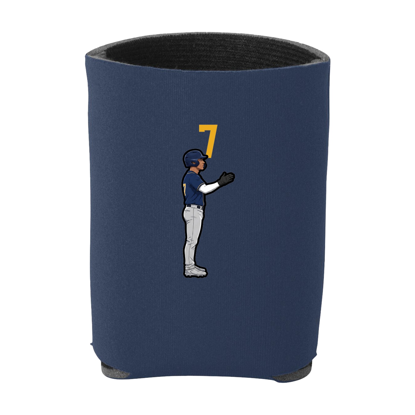 Can Holder — Number Top in Navy