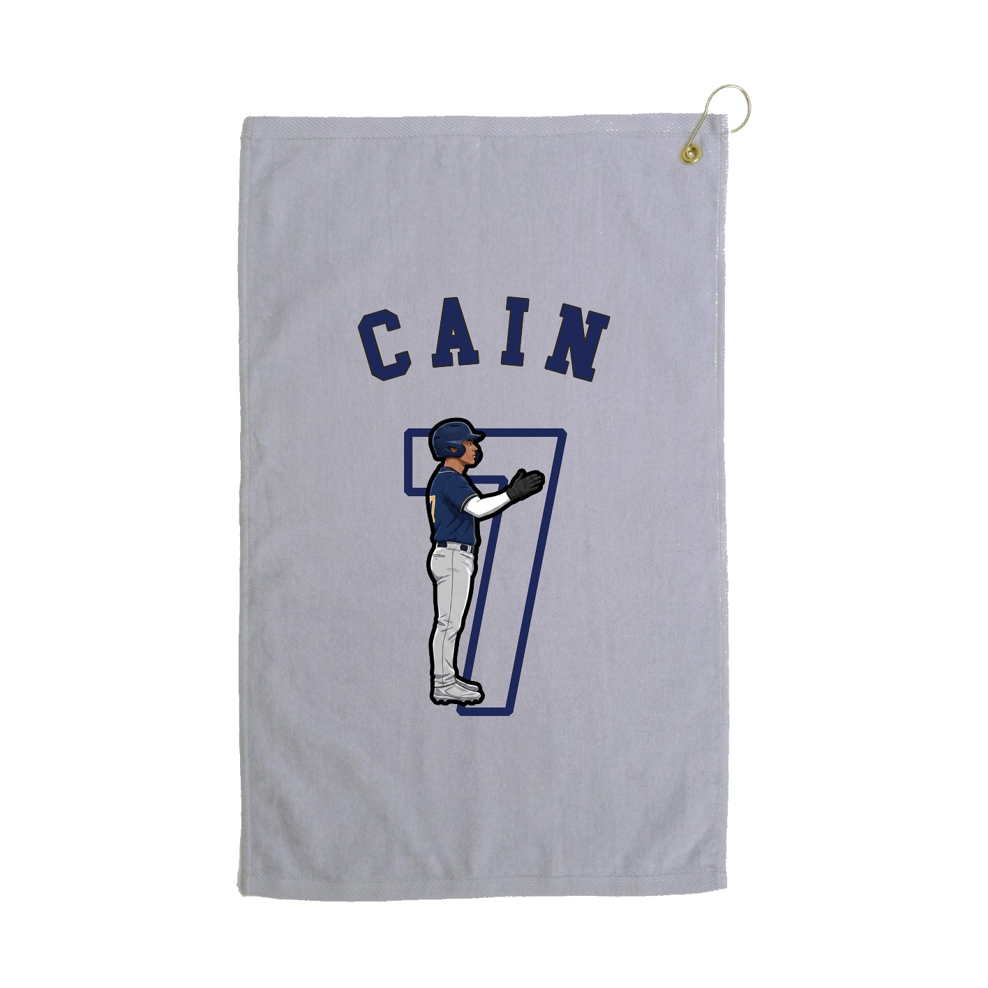 Golf Towel — Shirsey Arch in Grey