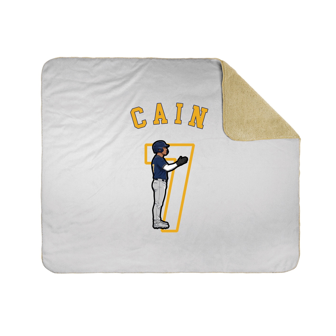 Throw Blanket — Shirsey Arch in White