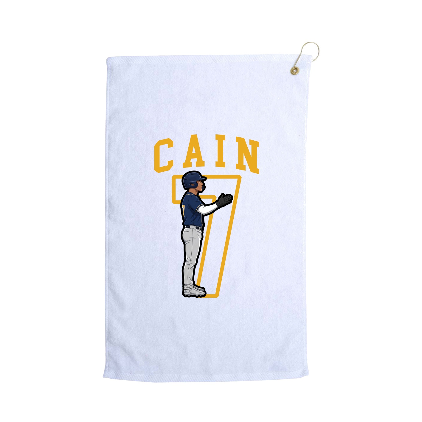 Golf Towel — Shirsey in White