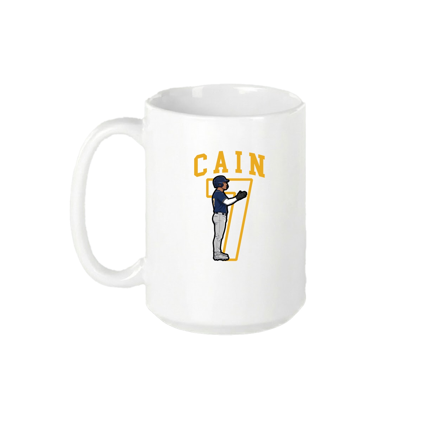 15oz Coffee Mug — Shirsey in White
