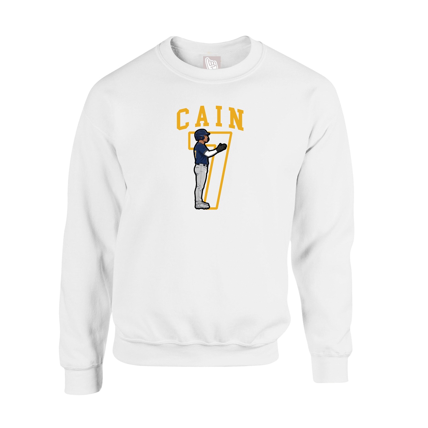 Fleece Crew — Shirsey in White
