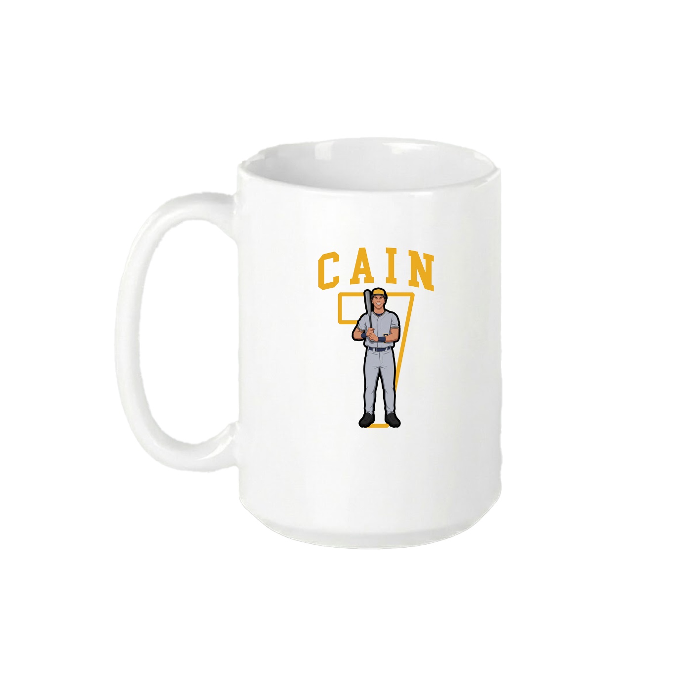 15oz Coffee Mug — Shirsey in White
