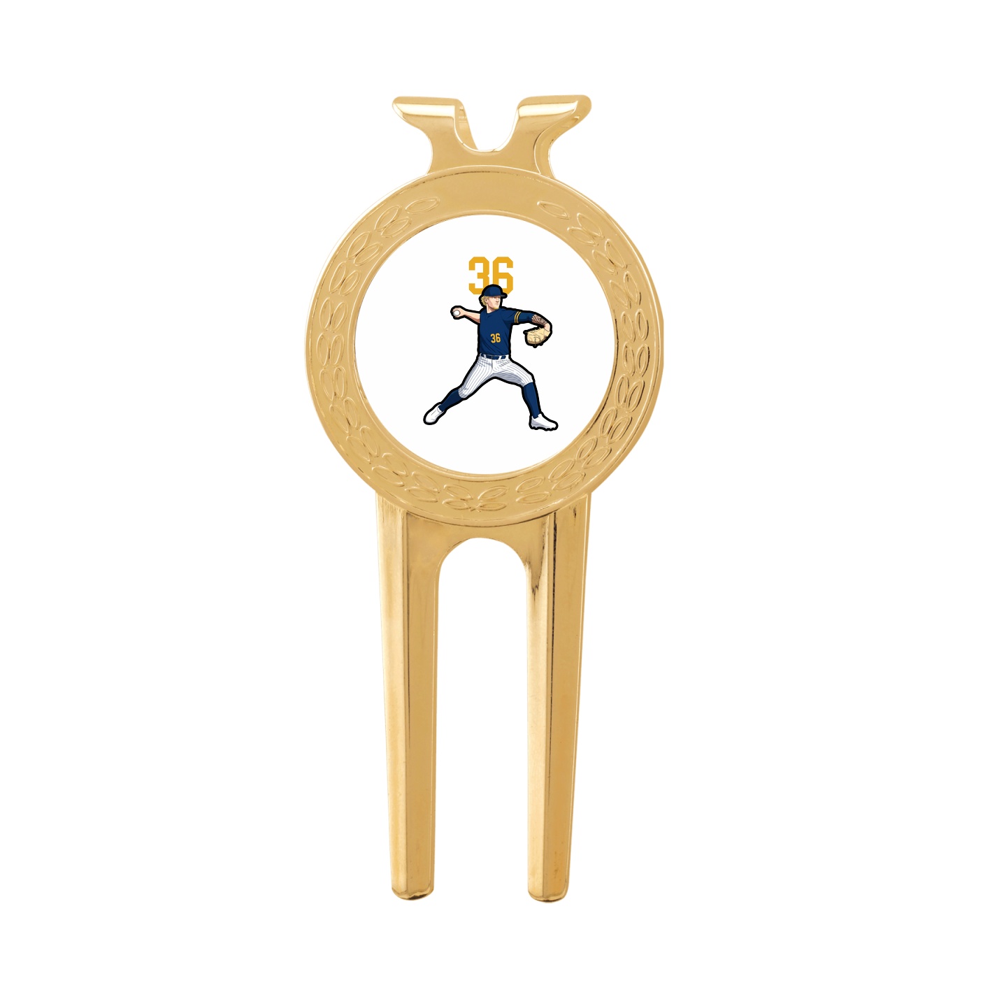 Divot Tool with Ball Marker — Number Top in Classic