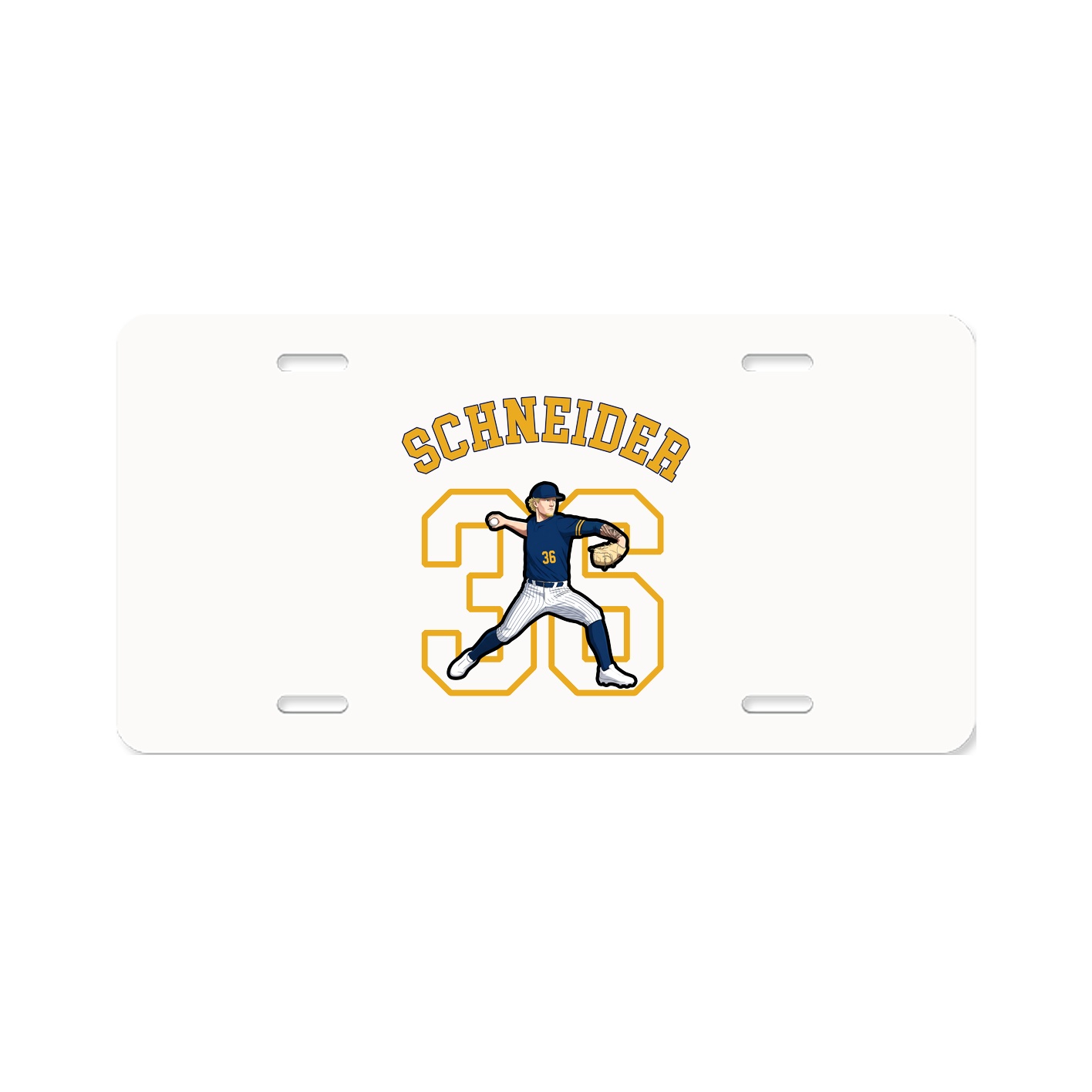 License Plate — Shirsey Arch in Classic