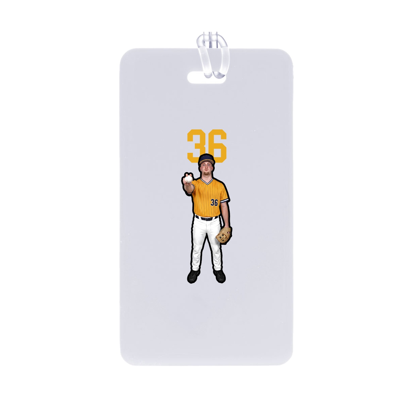 Bag Tag — Number Top in Classic