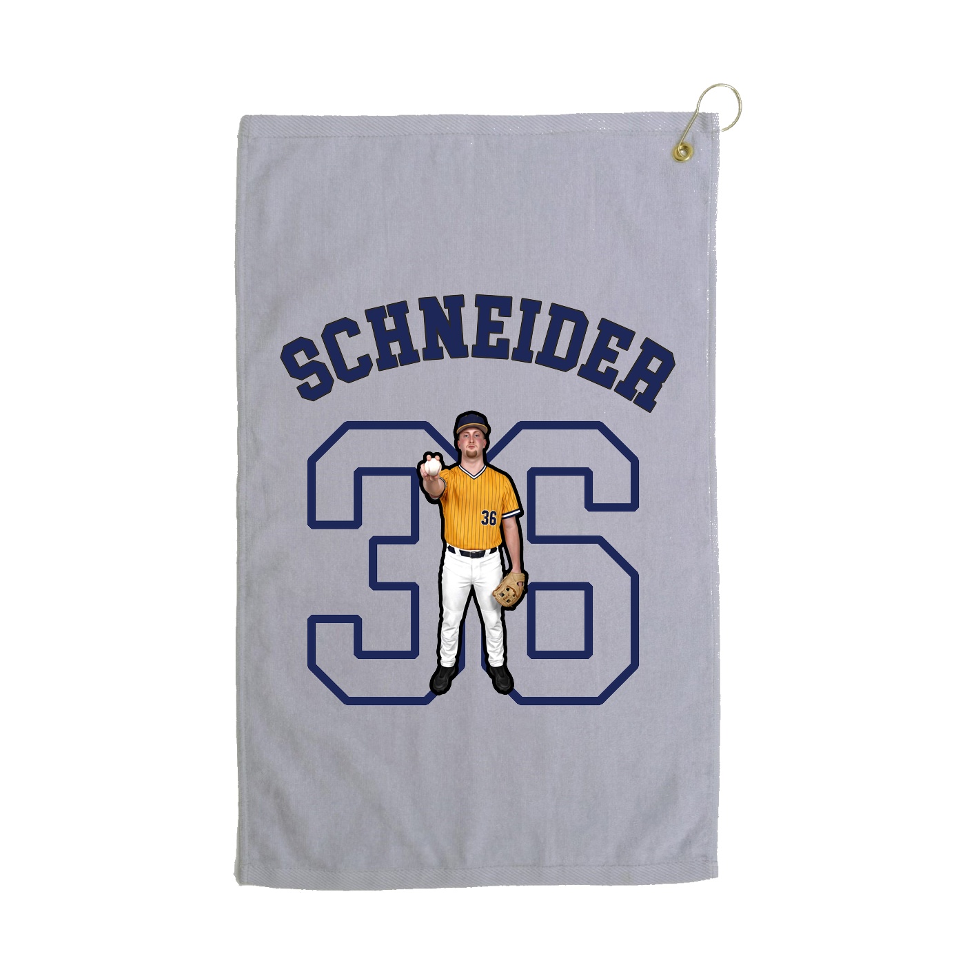 Terry Velour Golf Towel
