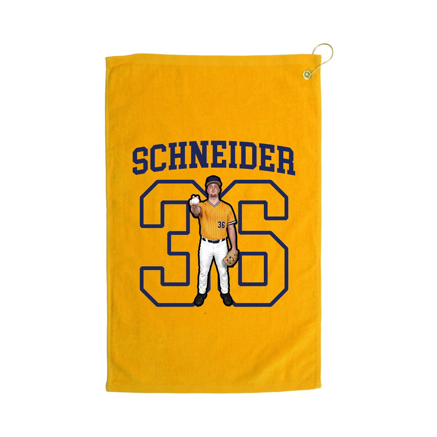 Golf Towel — Shirsey in Gold