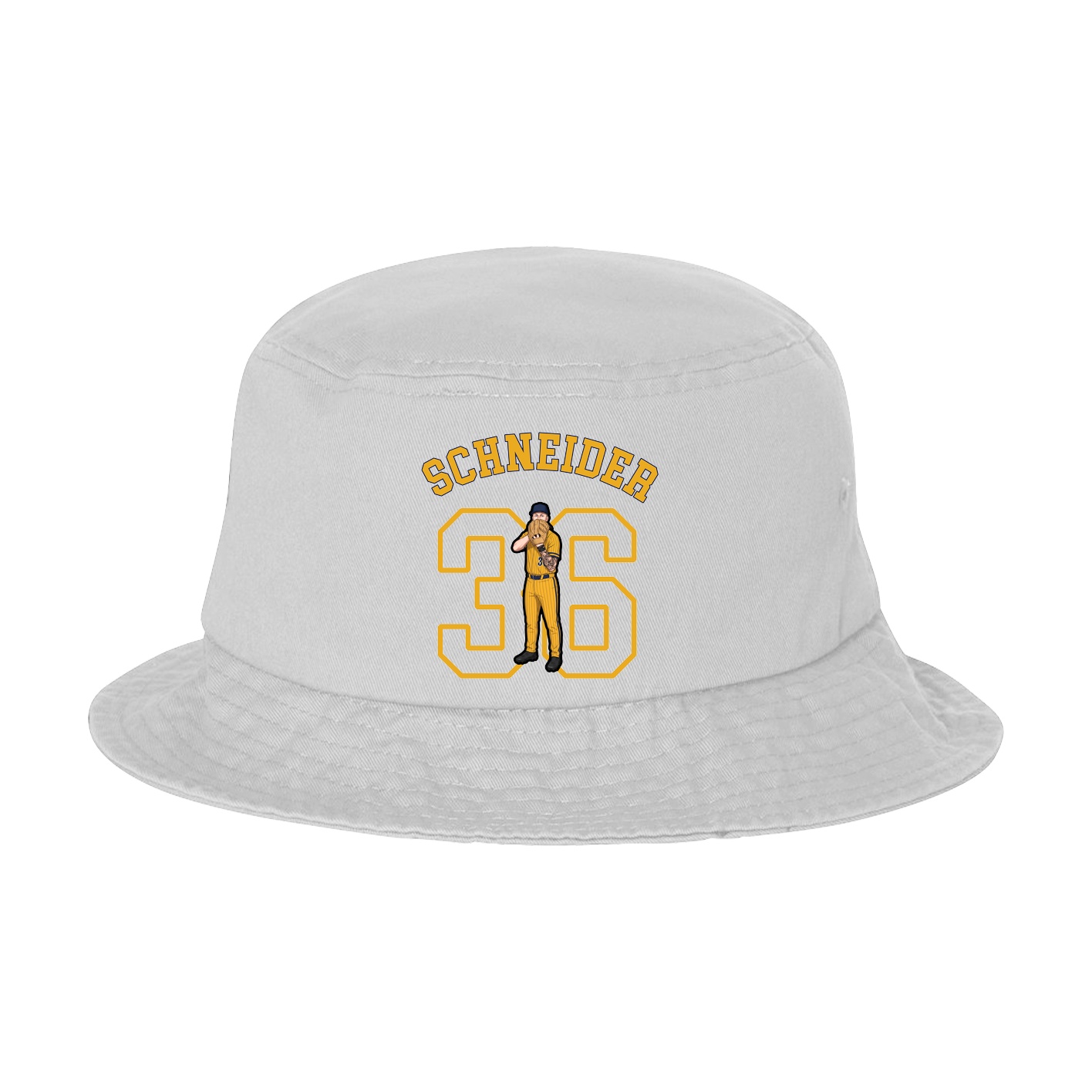 Bucket Cap — Shirsey Arch in White
