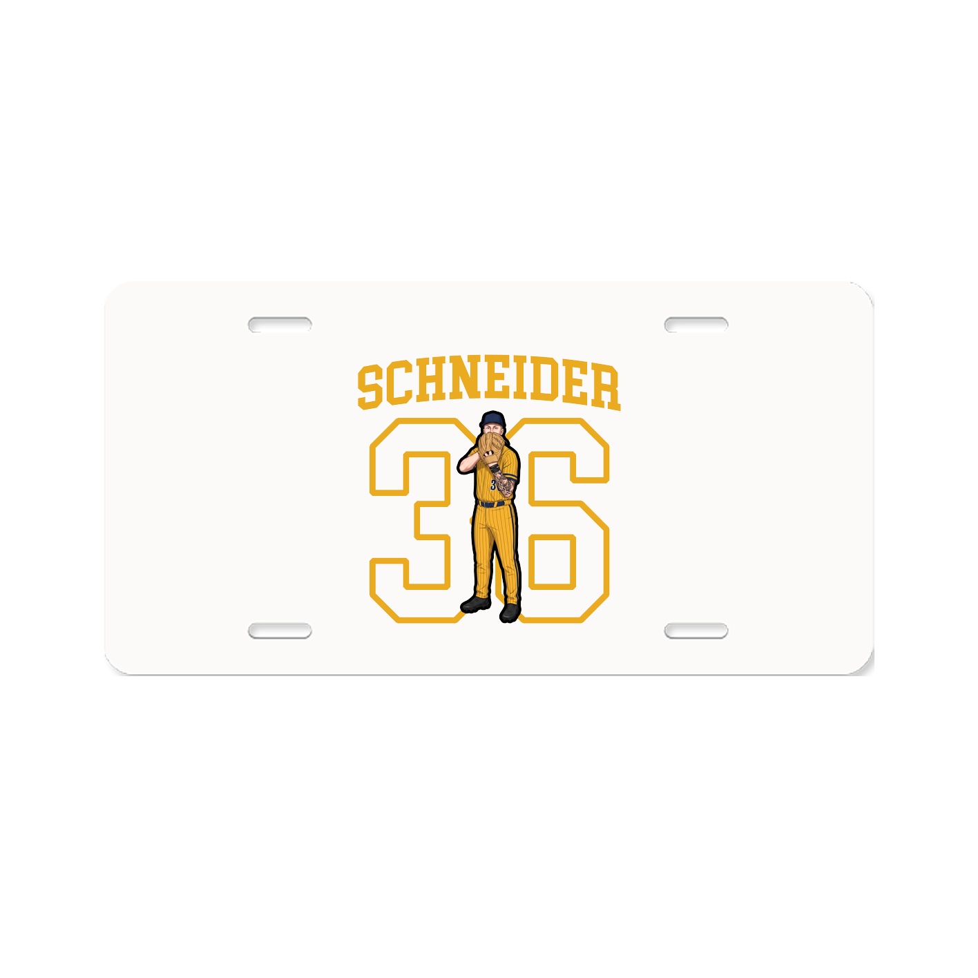 License Plate — Shirsey in Classic