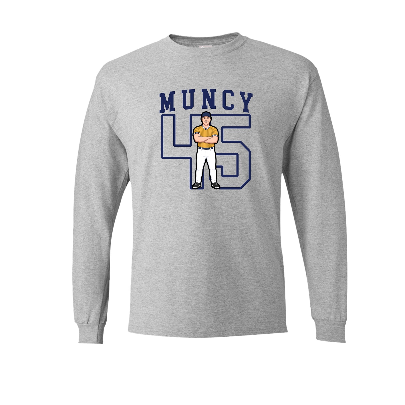 Long Sleeve Tee — Shirsey in Grey