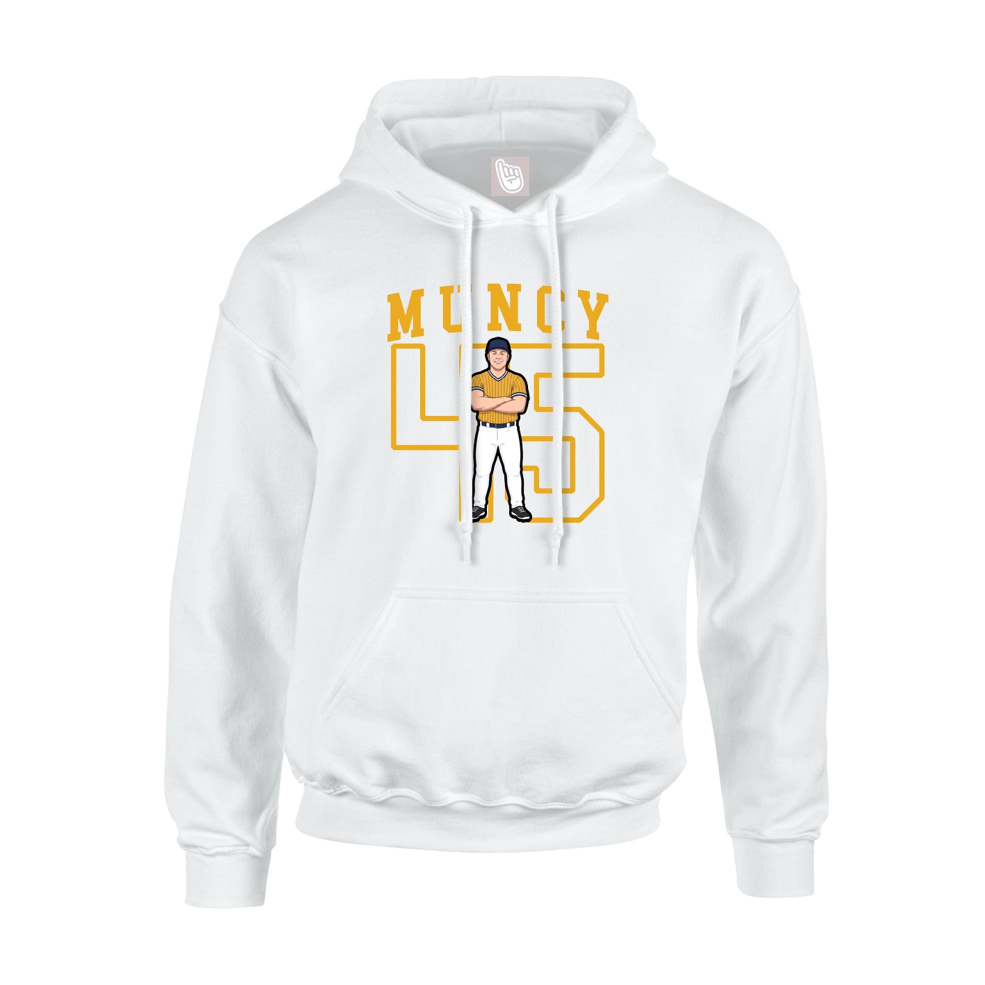 Hoodie — Shirsey in White