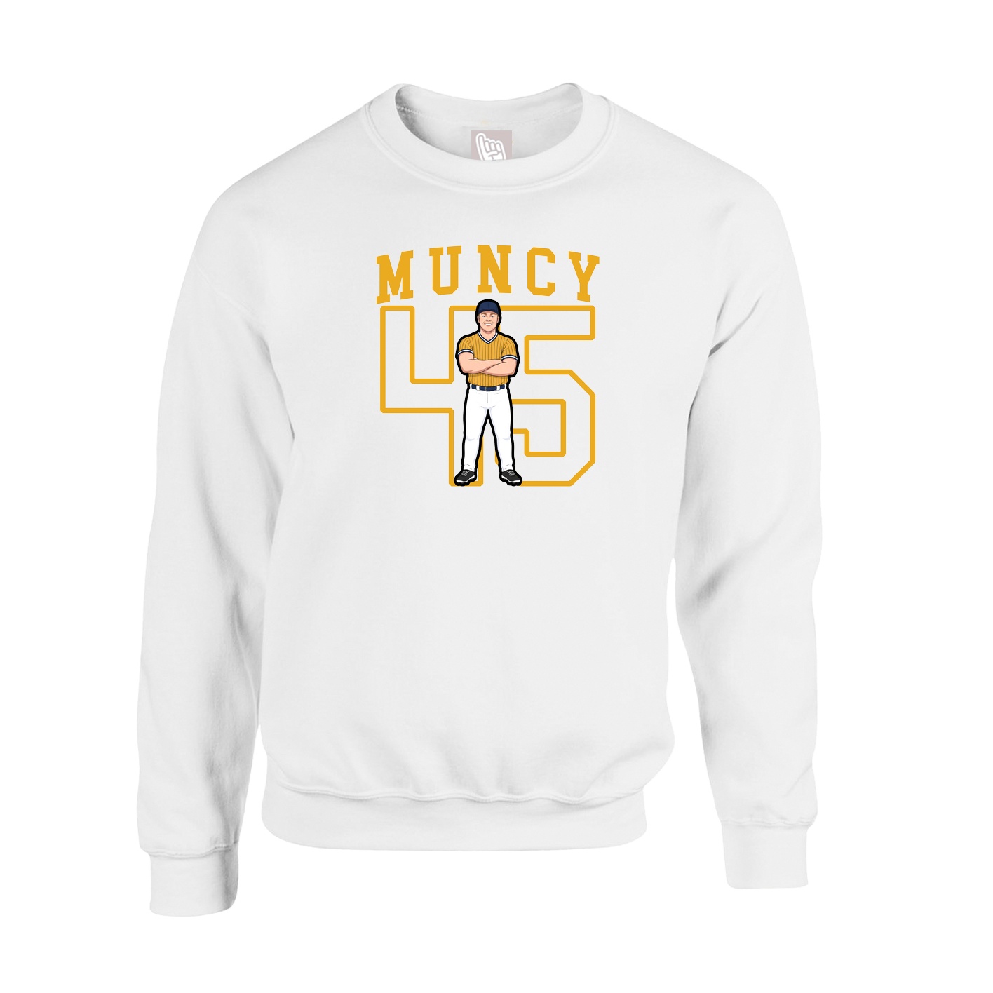 Fleece Crew — Shirsey in White