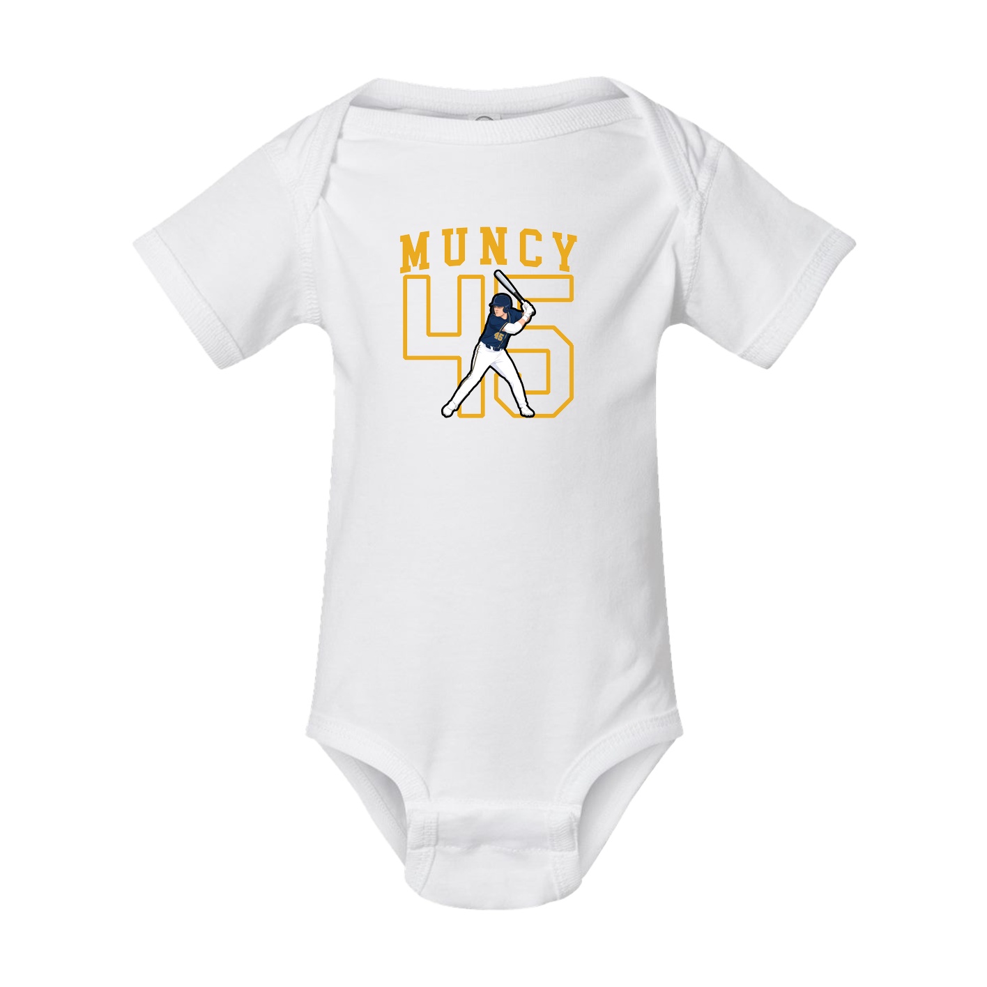 Baby Onesie — Shirsey in White