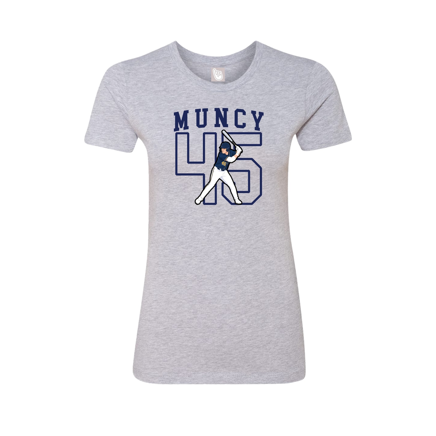 Fitted Women's Tee — Shirsey in Grey