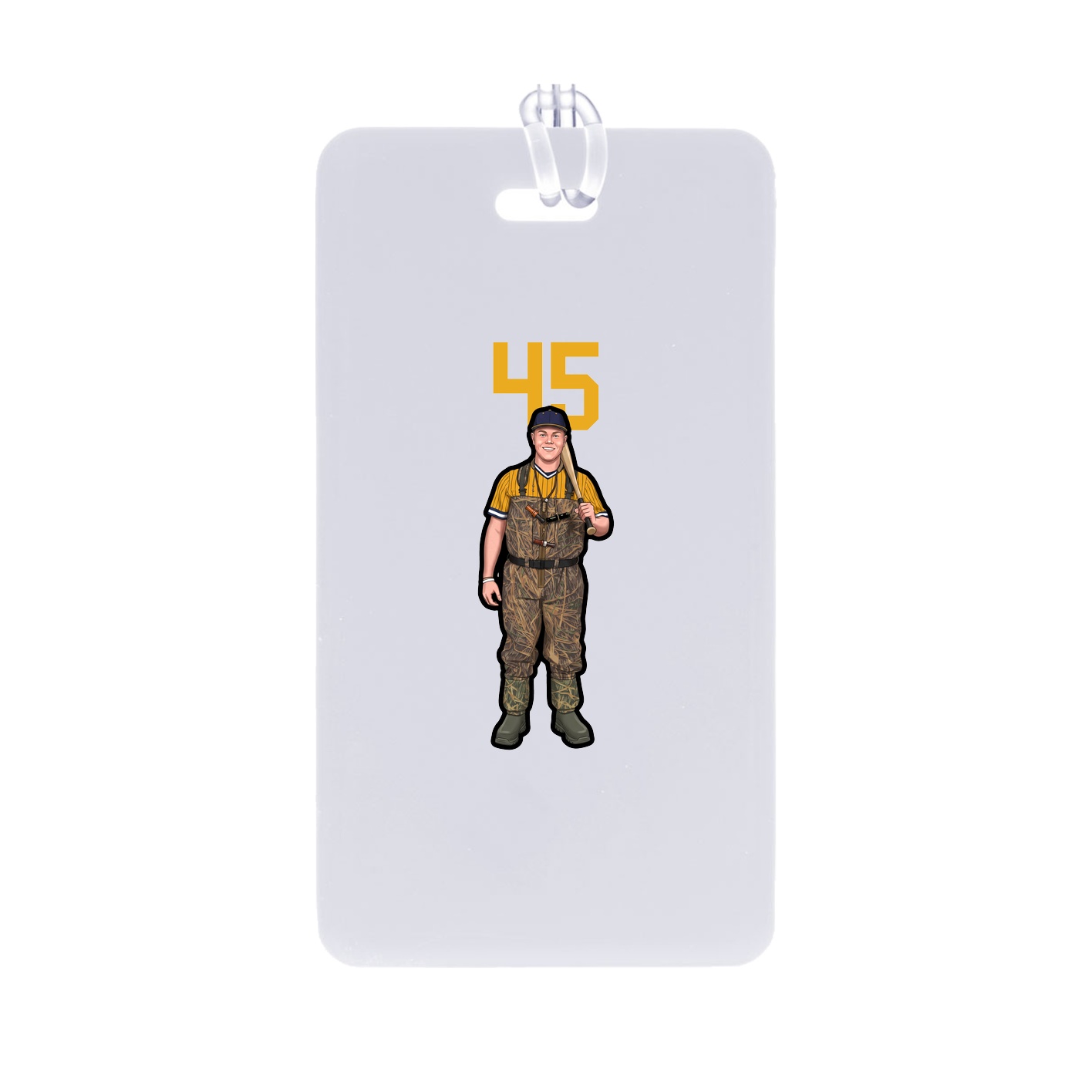 Bag Tag — Number Top in Classic