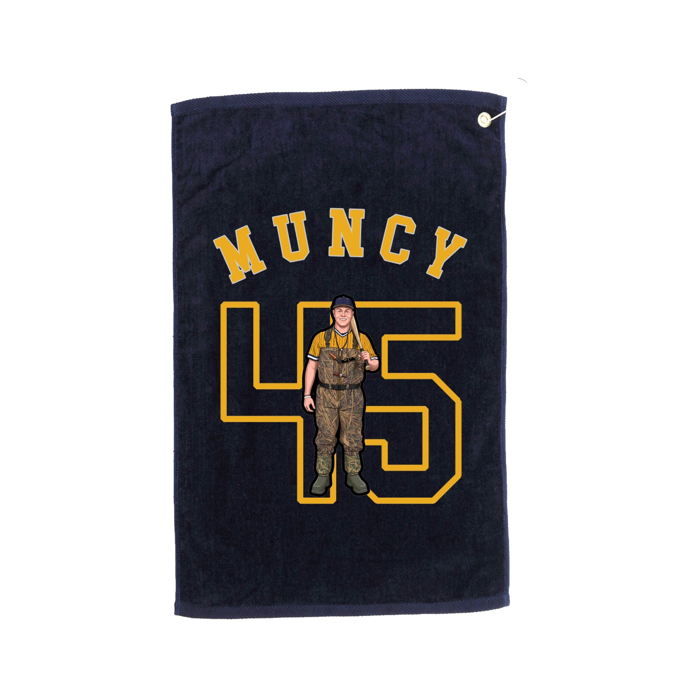 Golf Towel — Shirsey Arch in Navy