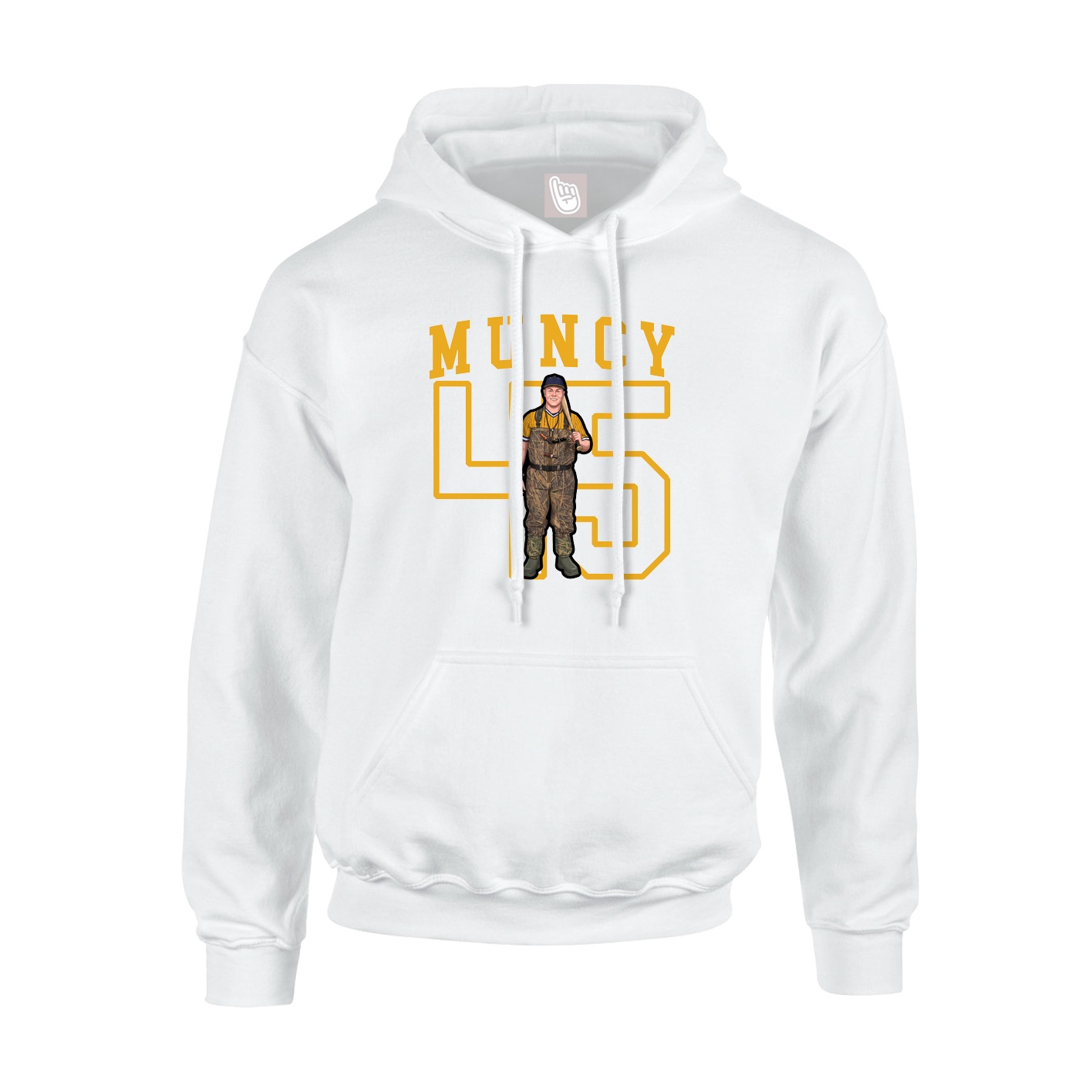 Youth Hoodie — Shirsey in White