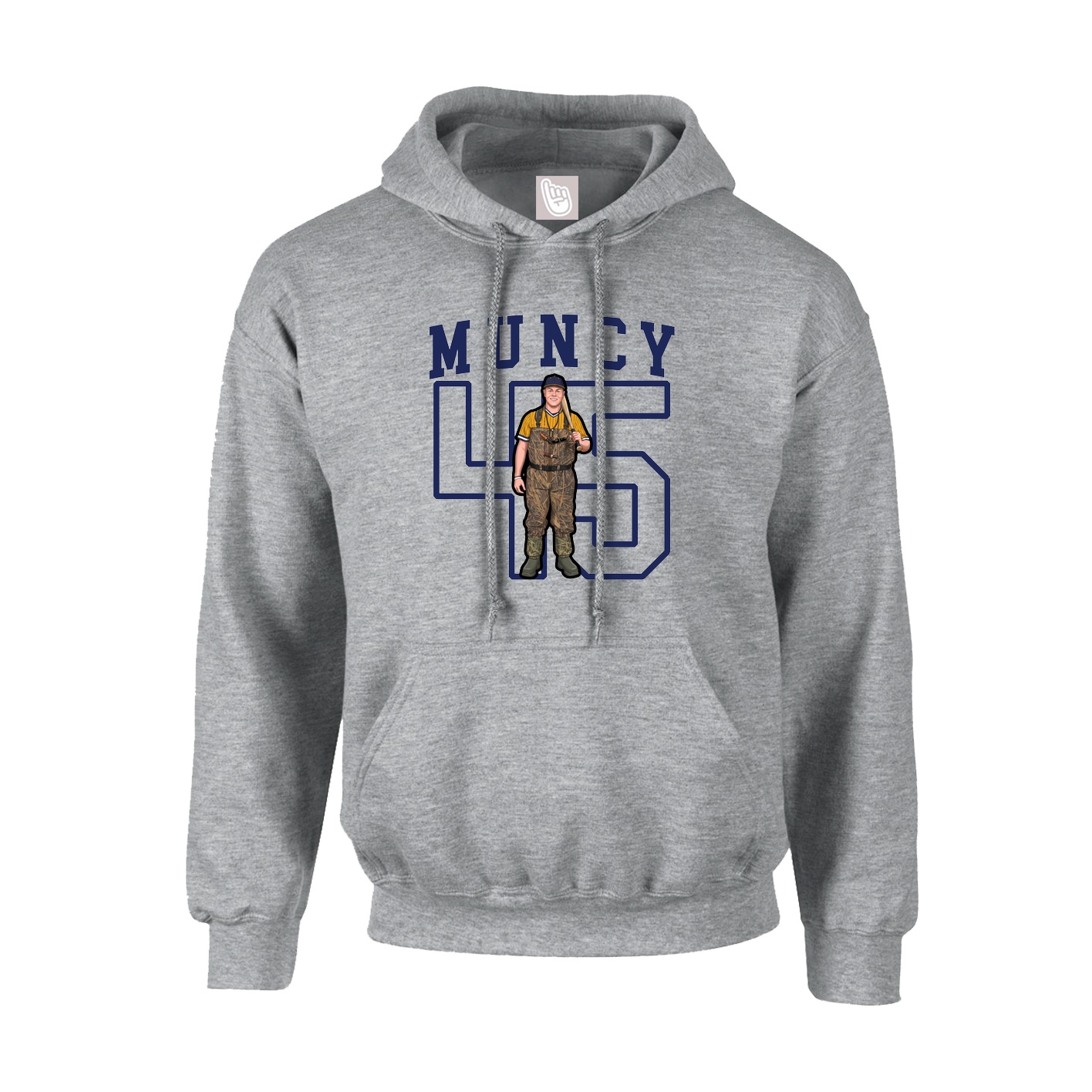 Youth Hoodie — Shirsey in Grey
