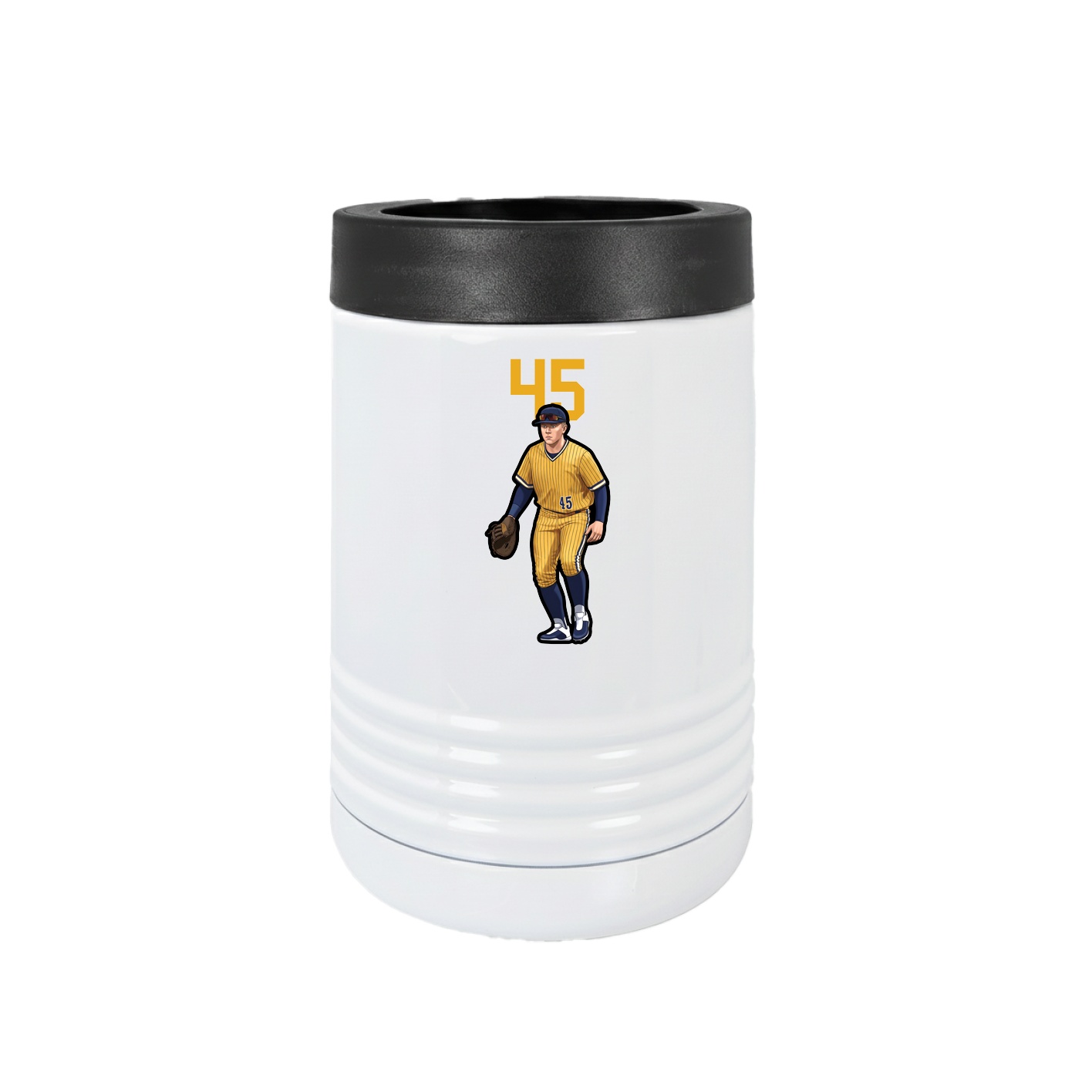 Beverage Holder — Number Top in White