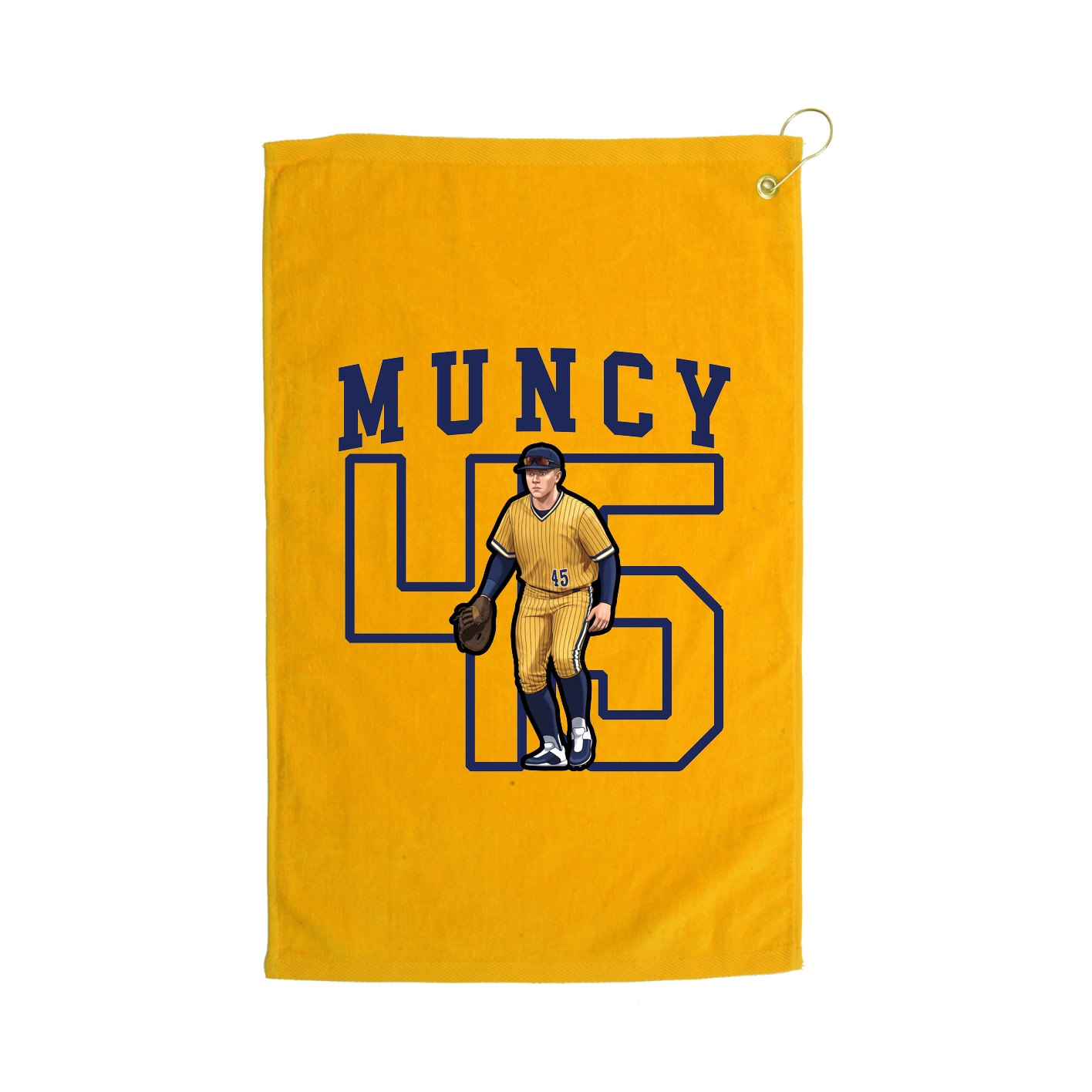 Golf Towel — Shirsey in Gold