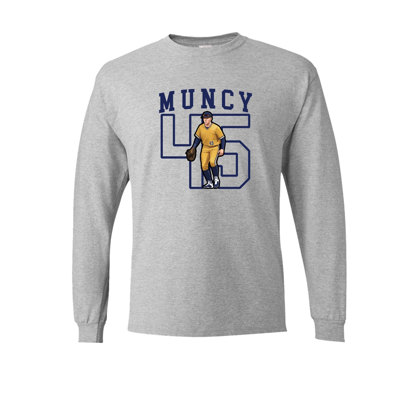 Long Sleeve Tee — Shirsey in Grey
