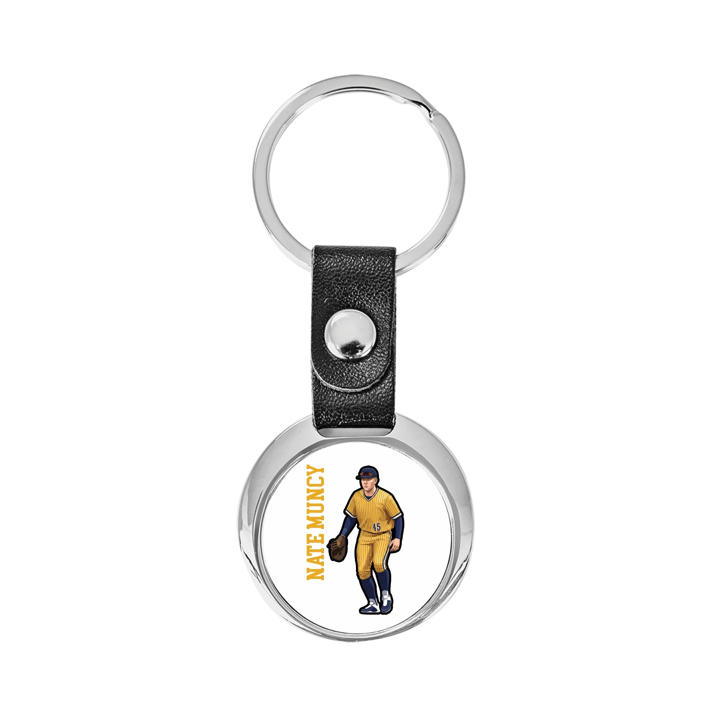 Key Chain — Name Vertical in Classic