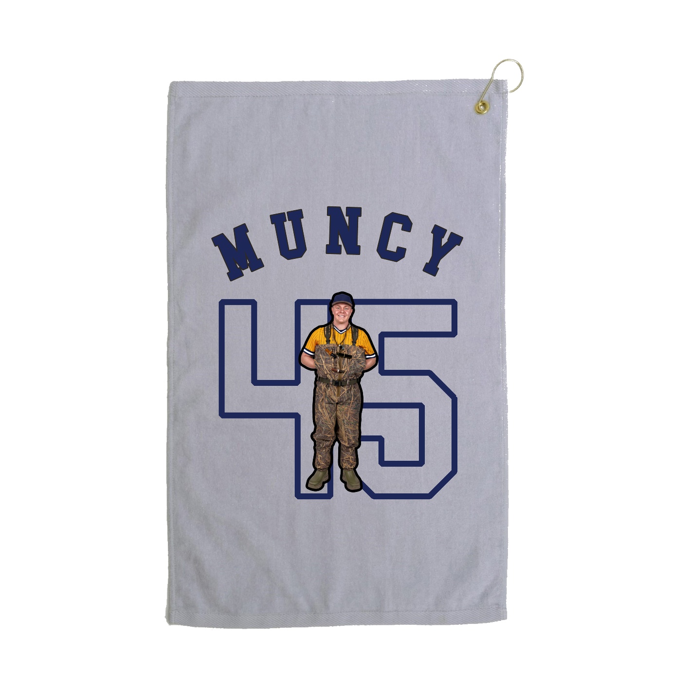Golf Towel — Shirsey Arch in Grey