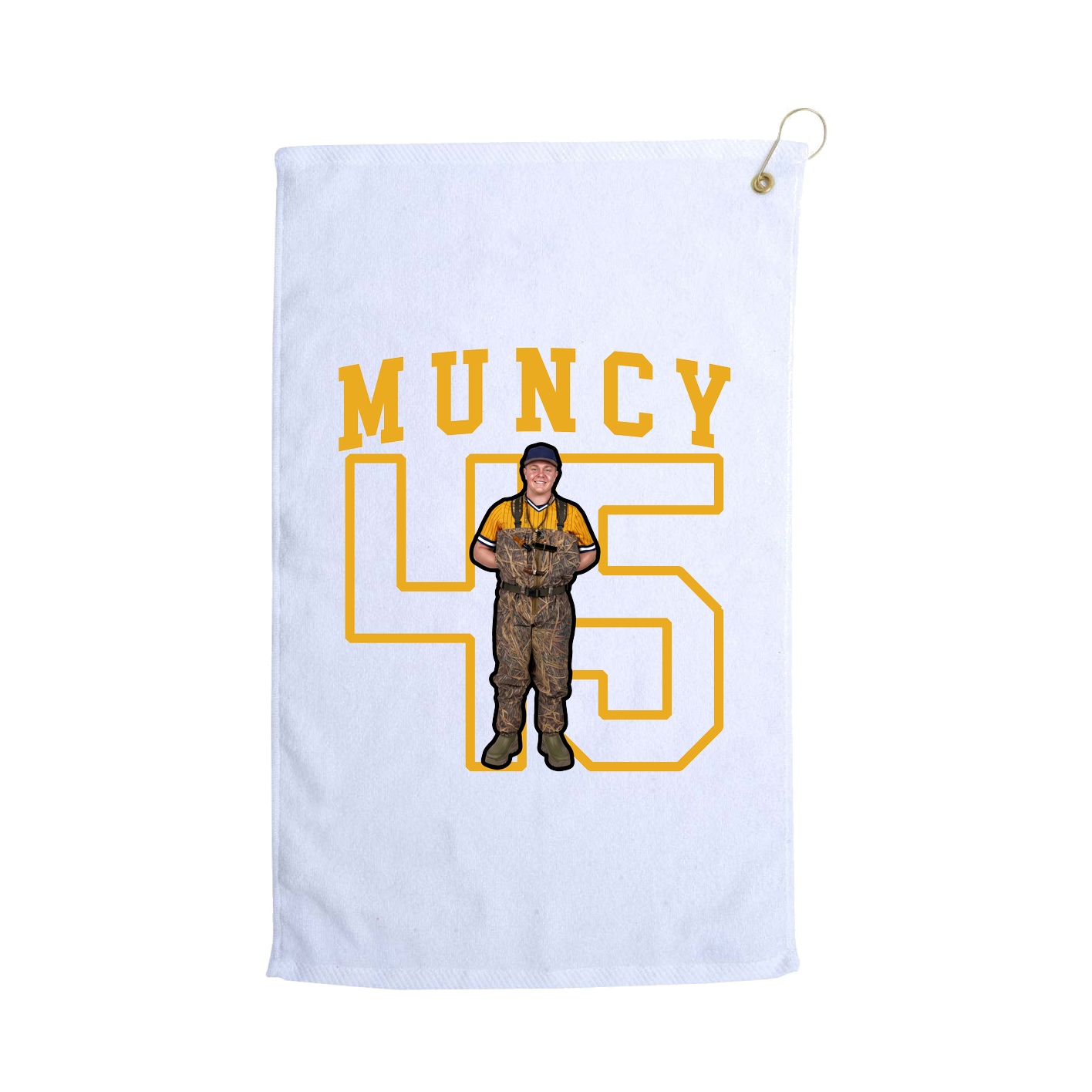 Golf Towel — Shirsey in White