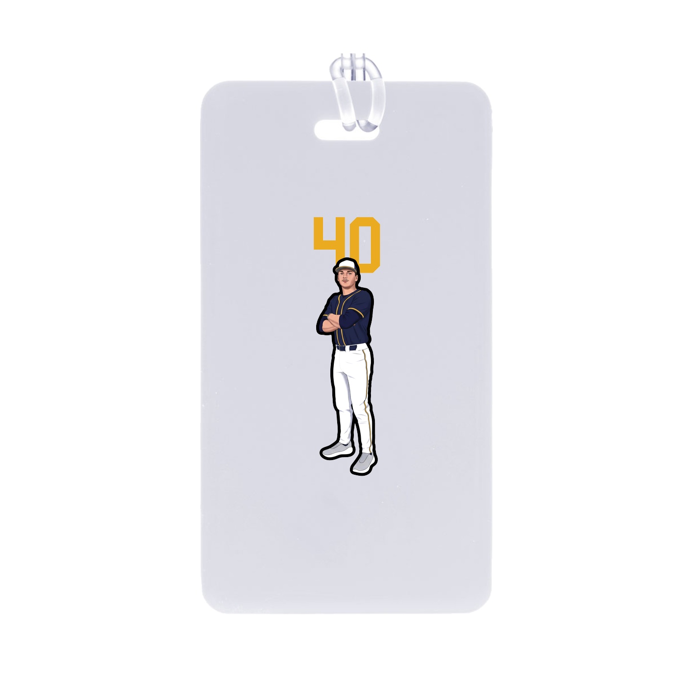 Bag Tag — Number Top in Classic