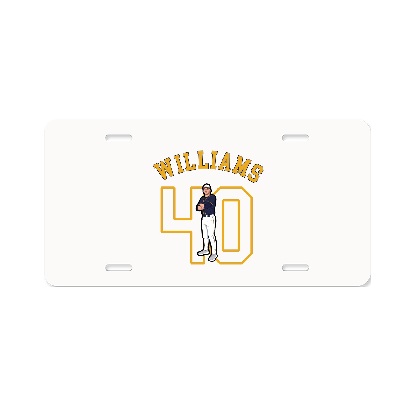 License Plate — Shirsey Arch in Classic