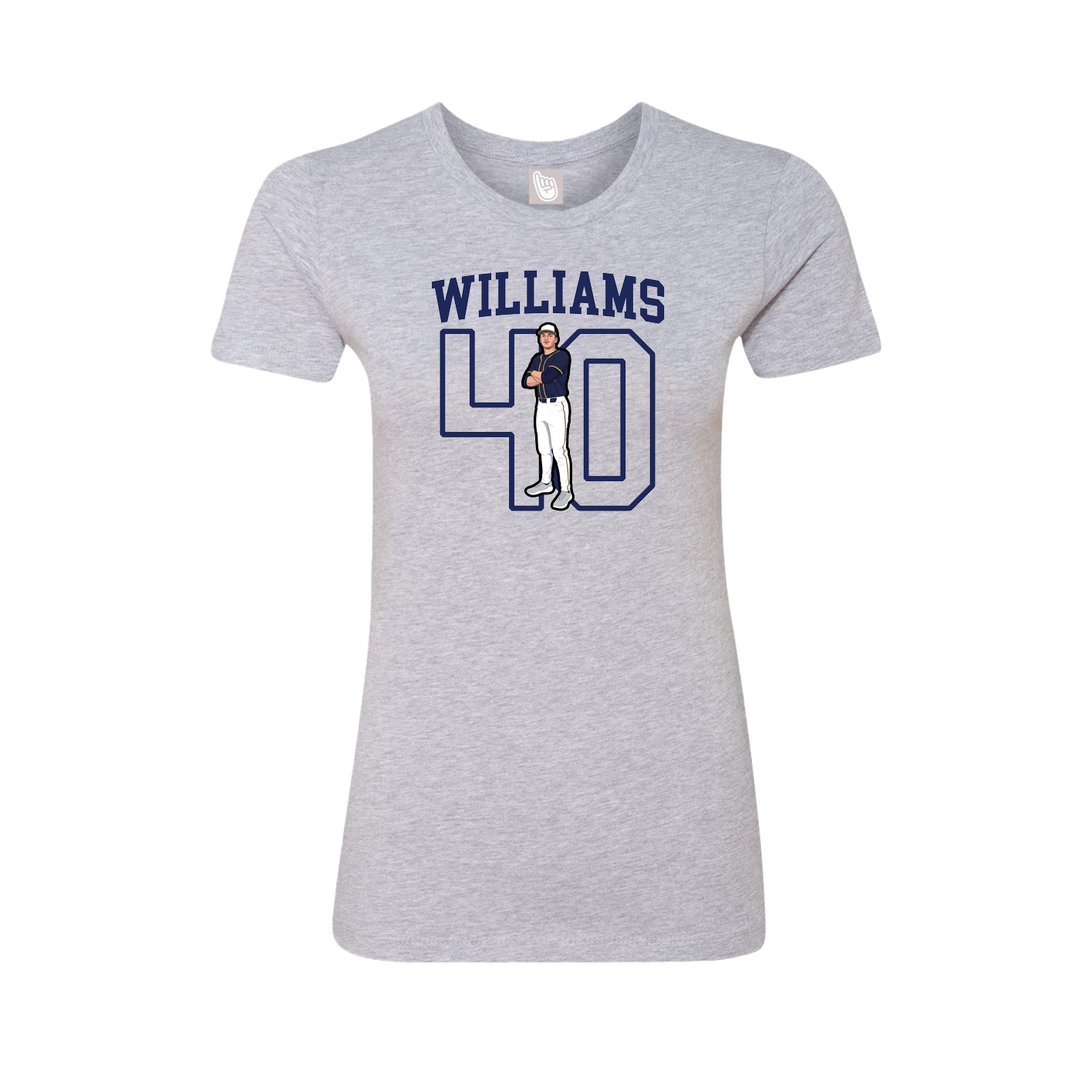 Fitted Women's Tee — Shirsey in Grey