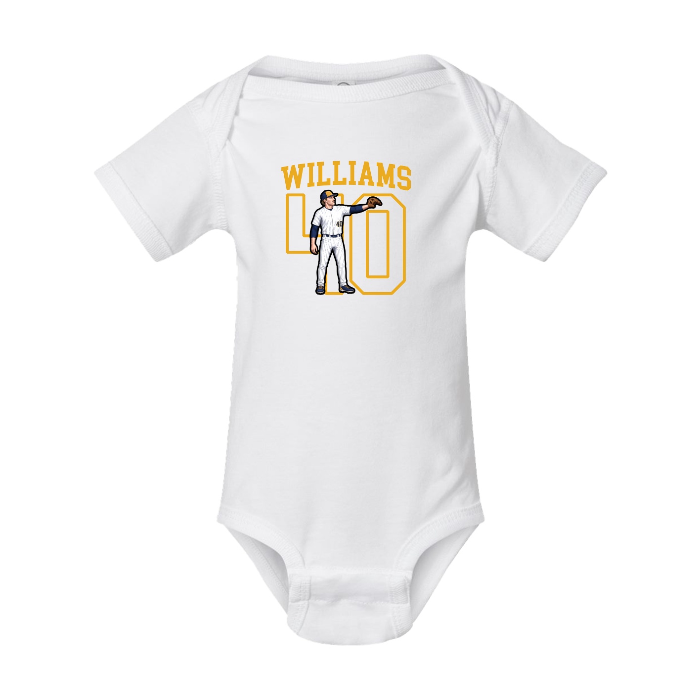 Baby Onesie — Shirsey in White