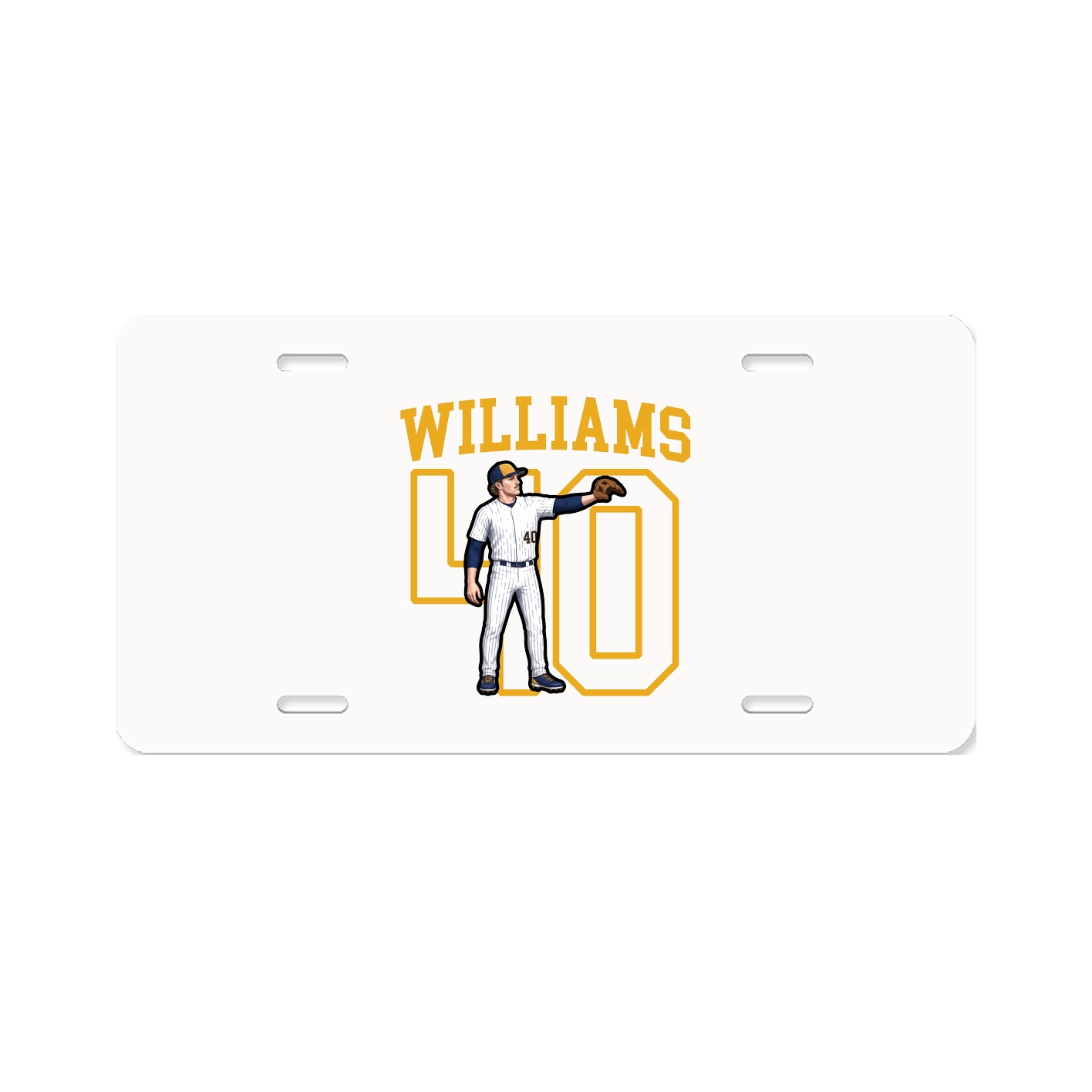 Aluminum License Plate