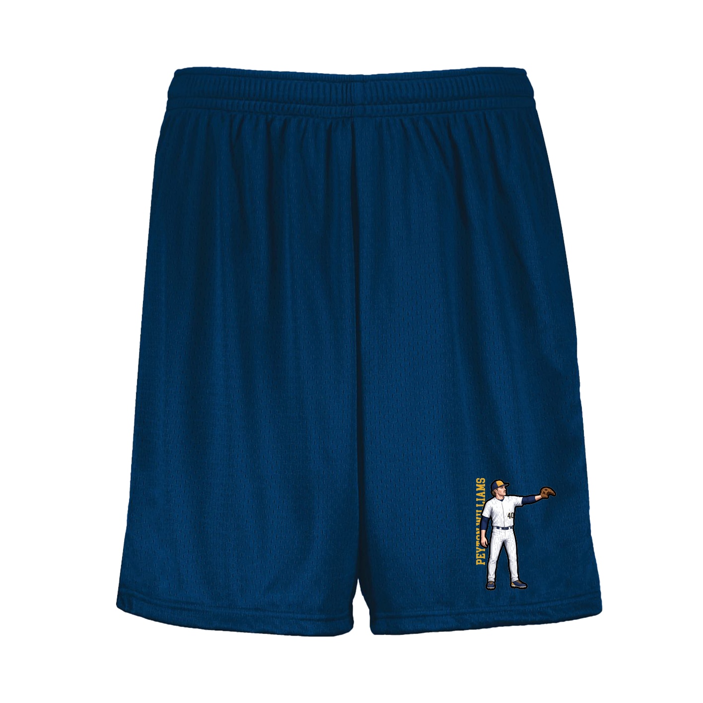 Shorts — Name Vertical in Navy