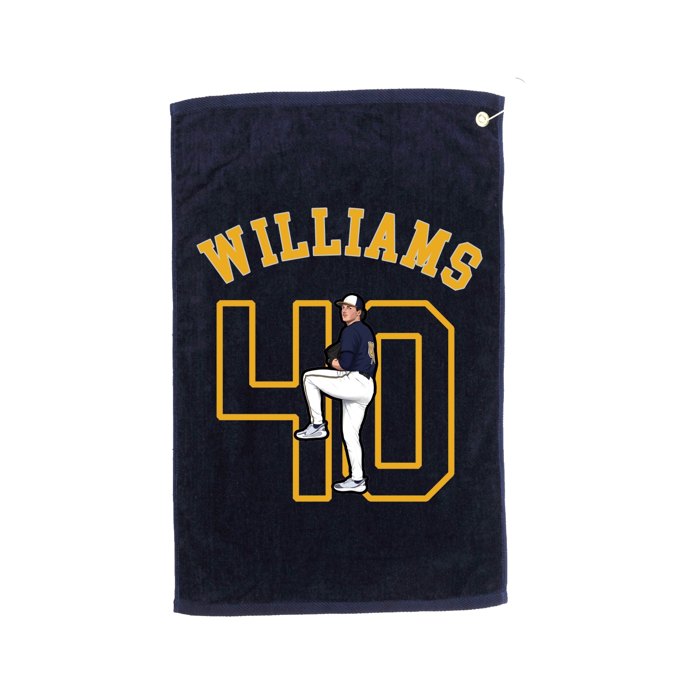 Golf Towel — Shirsey Arch in Navy