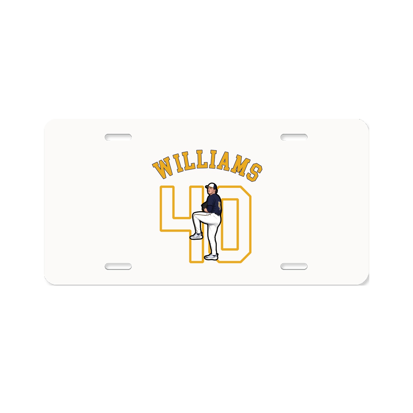 License Plate — Shirsey Arch in Classic
