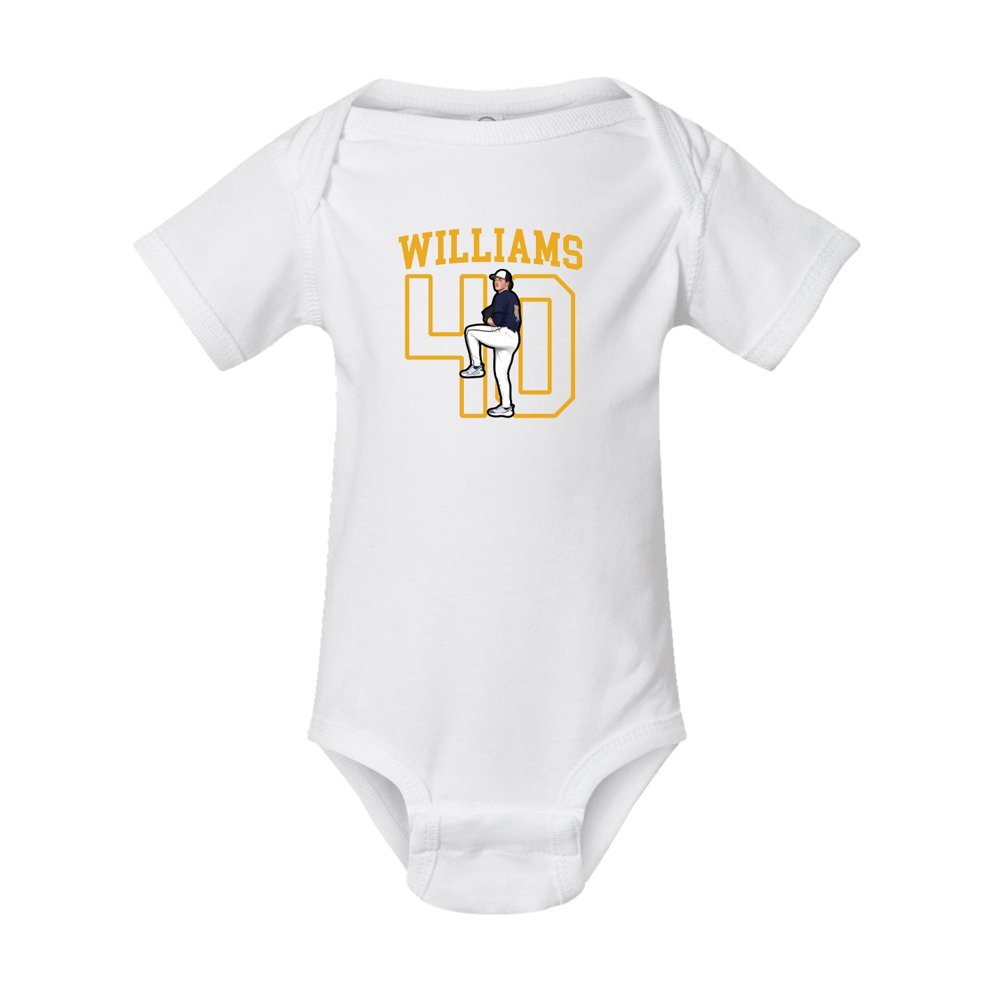 Baby Onesie — Shirsey in White