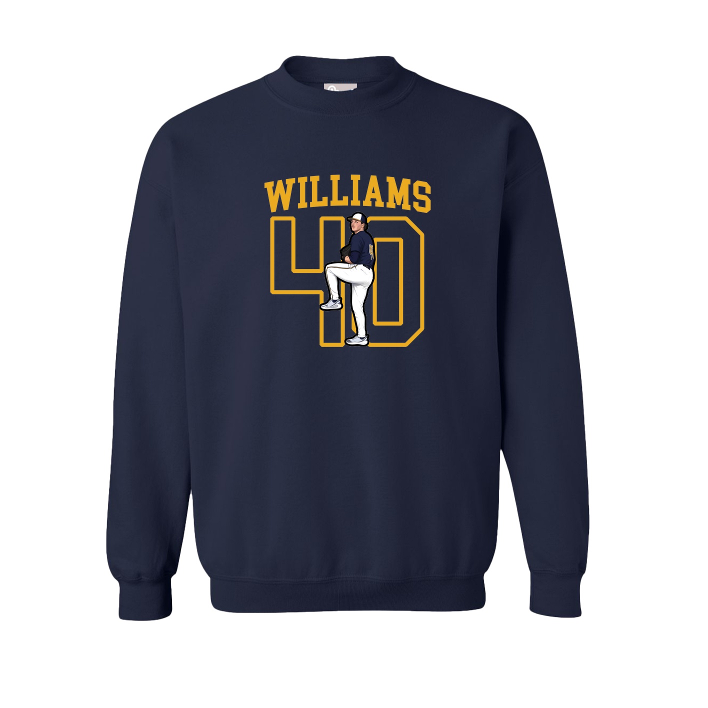 Fleece Crew — Shirsey in Navy