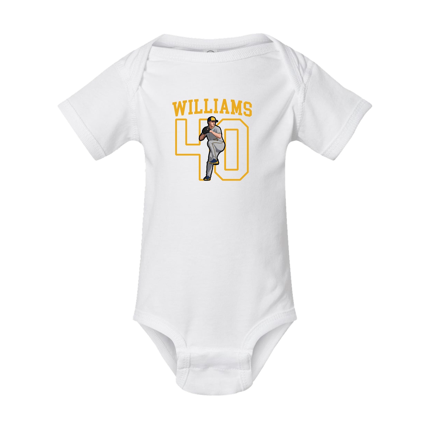 Baby Onesie — Shirsey in White