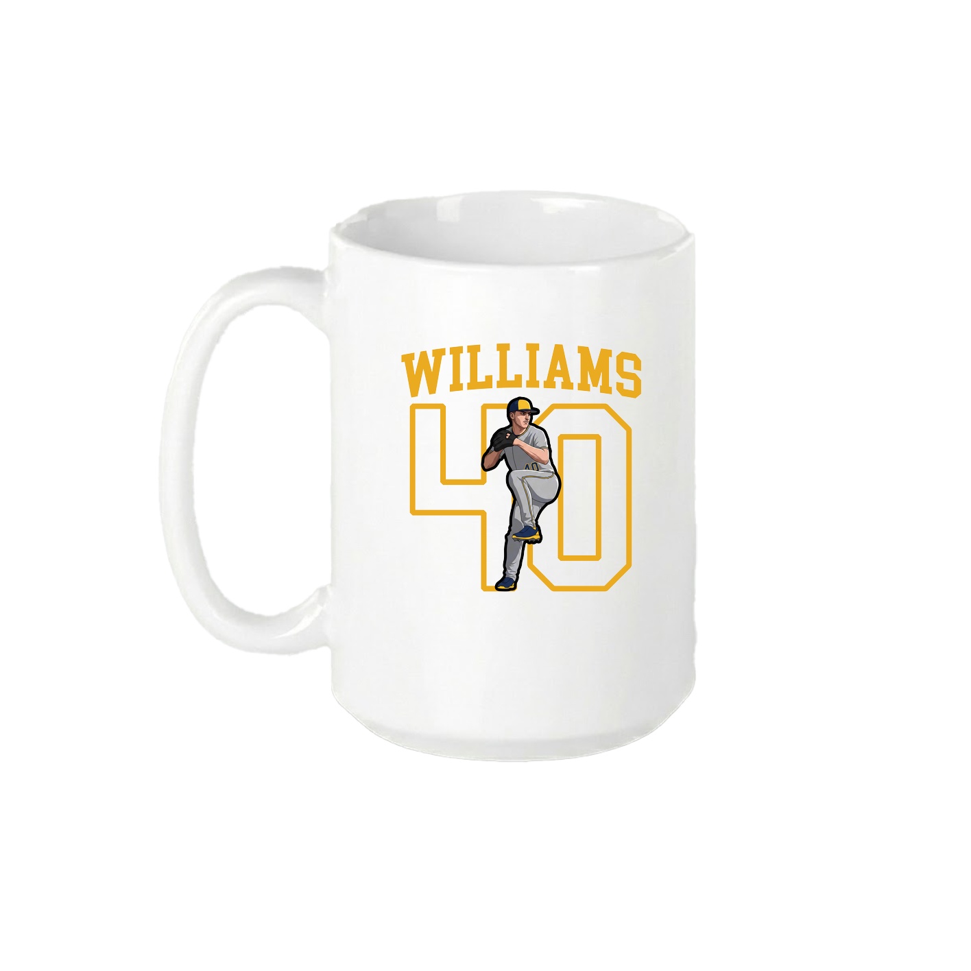 15oz Coffee Mug — Shirsey in White