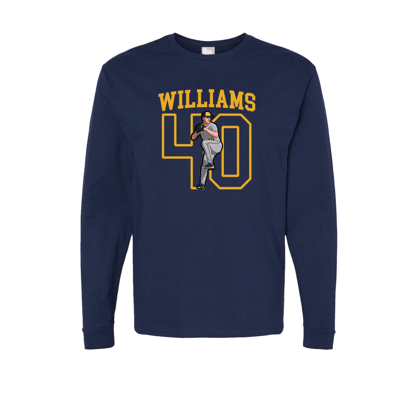 Long Sleeve Tee — Shirsey in Navy