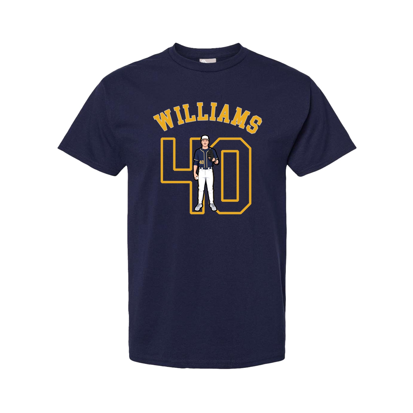 Youth Tee — Shirsey Arch in Navy